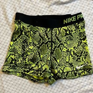 Bike Pro Dry Fit Spandex Shorts Size M